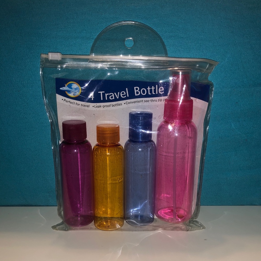 4 Travel Bottle Set